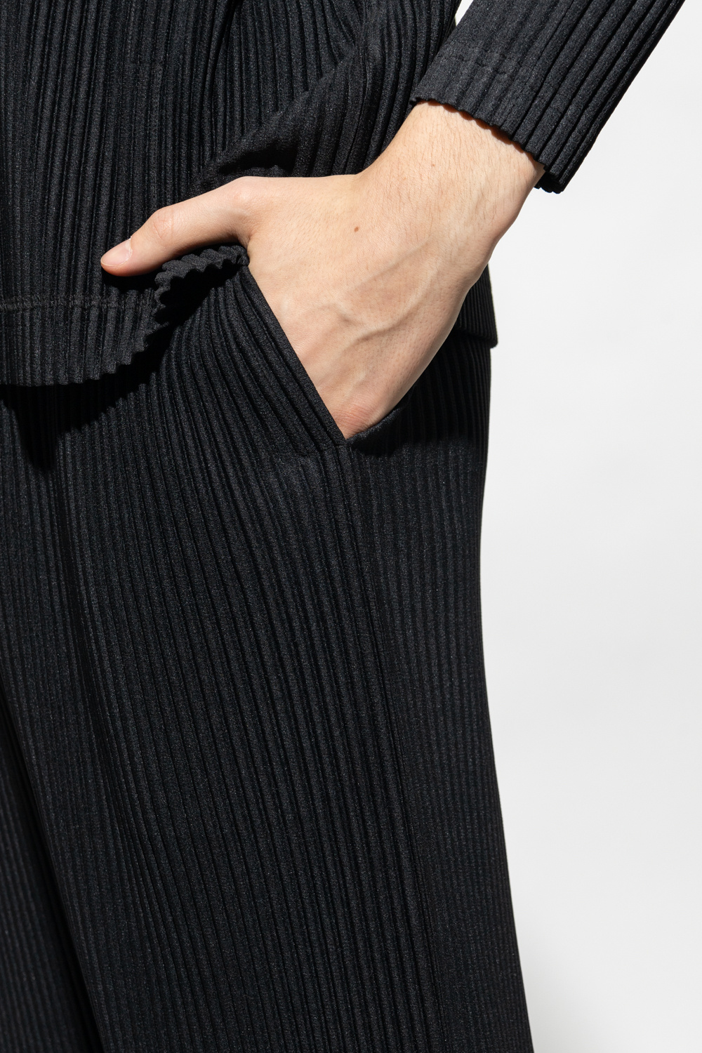 Black Pleated trousers Issey Miyake Homme Plisse - Vitkac Canada